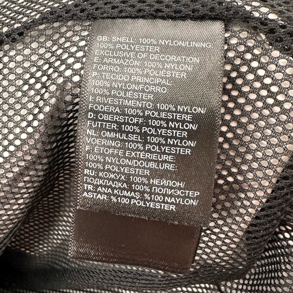 North Face Girls Medium 10 12 Rain Jacket Raincoat - Picture 3 of 5